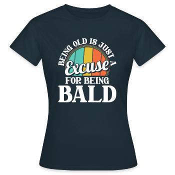 Humour noir - T-shirt Femme - marine - Devant - AI Model Female 172 dark (172cm)