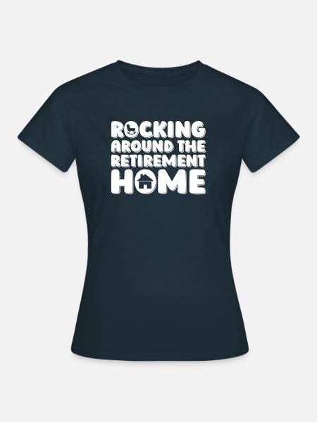 Rentner Rente - Frauen T-Shirt - Navy