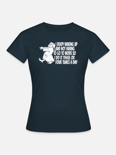 Rentner Rente Lustig - Frauen T-Shirt - Navy