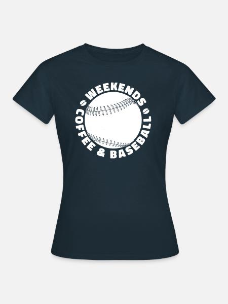 Baseball Baseball Mama - Frauen T-Shirt - Navy