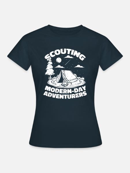Pfadfinder - Frauen T-Shirt - Navy