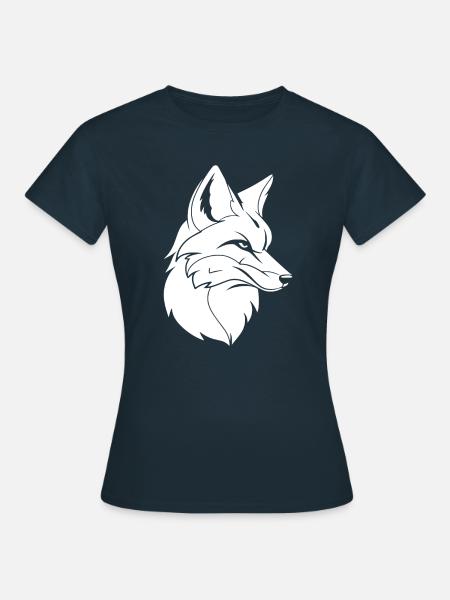 Fuchs - Frauen T-Shirt - Navy