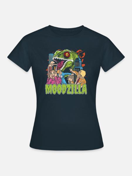 Chameleon Chameleon Funny - Women's T-Shirt - navy