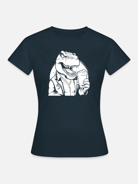 Bier Bierliebhaber - Frauen T-Shirt - Navy