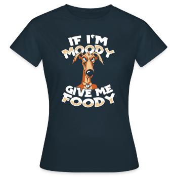 Greyhound Greyhound Funny - Women's T-Shirt - navy - Front - AI Model Female 172 dark (172cm)