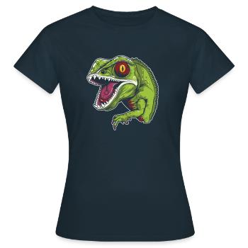 Caméléon Caméléon En colère - T-shirt Femme - marine - Devant - AI Model Female 172 dark (172cm)