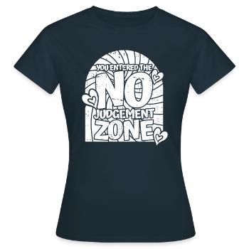 Mom Mom - Women's T-Shirt - navy - Front - AI Model Female 172 dark (172cm)
