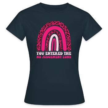 Mom Mom - Women's T-Shirt - navy - Front - AI Model Female 172 dark (172cm)