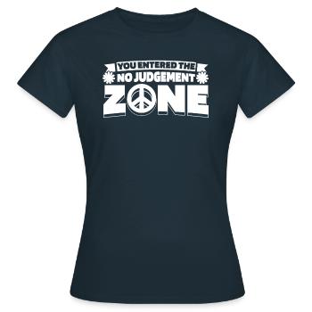 Mom Mom - Women's T-Shirt - navy - Front - AI Model Female 172 dark (172cm)