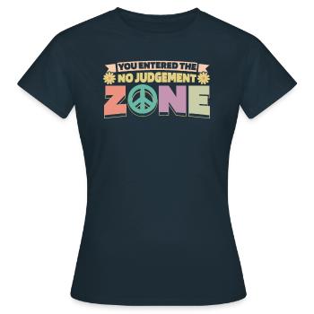 Mom Mom - Women's T-Shirt - navy - Front - AI Model Female 172 dark (172cm)