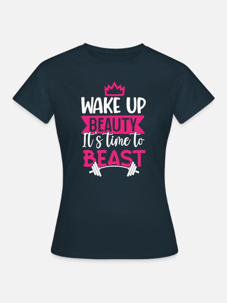Gewichtheben Gewichtheber - Frauen T-Shirt - Navy