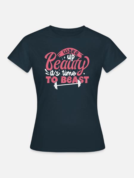 Gewichtheben Gewichtheber - Frauen T-Shirt - Navy