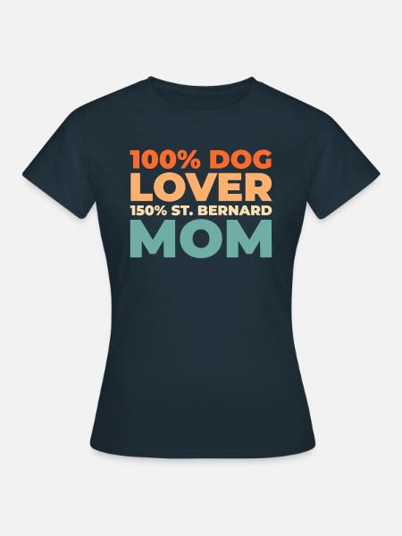 Bernhardiner - Frauen T-Shirt - Navy