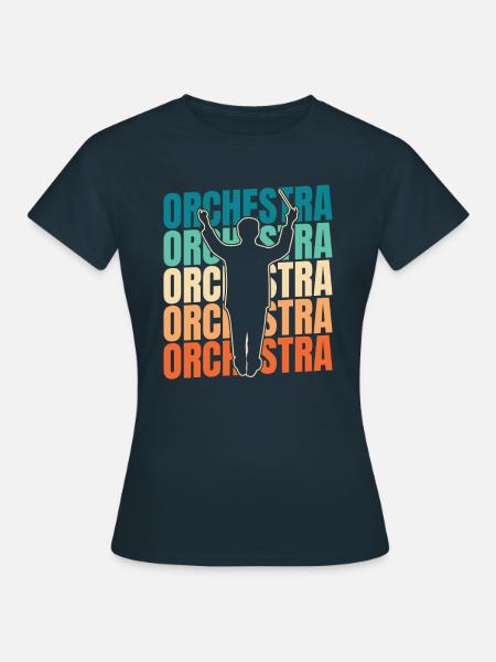 Orchester - Frauen T-Shirt - Navy