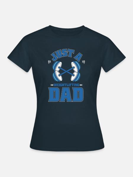 Gewichtheben Gewichtheber - Frauen T-Shirt - Navy