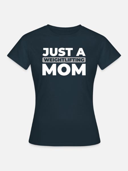 Gewichtheben Gewichtheber - Frauen T-Shirt - Navy
