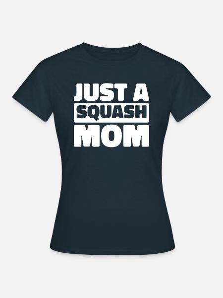 Squash Just A Squash Mom - Frauen T-Shirt - Navy