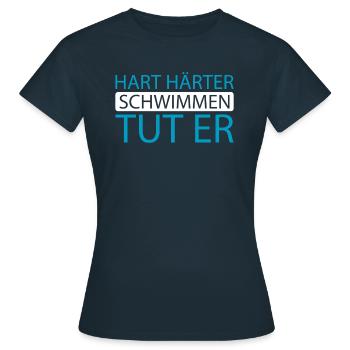 Nageurs nageurs - T-shirt Femme - marine - Devant - AI Model Female 172 dark (172cm)
