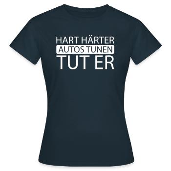 Tournevis Accordeur - T-shirt Femme - marine - Devant - AI Model Female 172 dark (172cm)