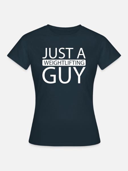 Gewichtheben Gewichtheber - Frauen T-Shirt - Navy