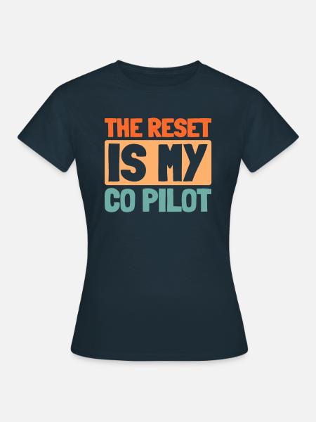 Sim Racing - Frauen T-Shirt - Navy