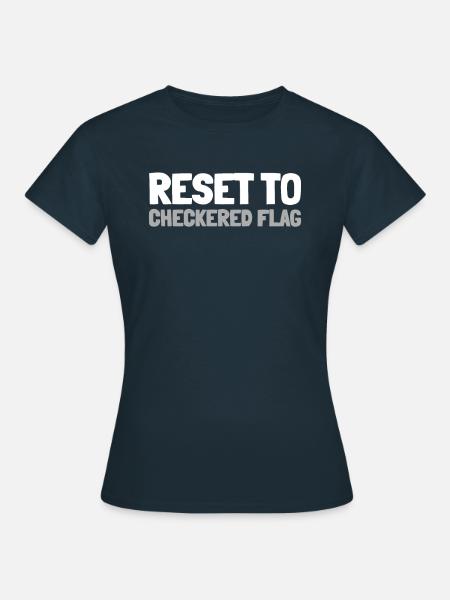 Sim Racing - Frauen T-Shirt - Navy