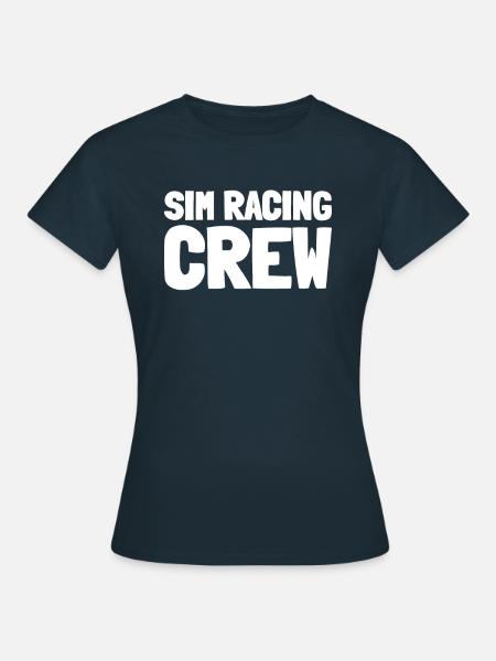 Sim Racing - Frauen T-Shirt - Navy