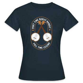 Banjo - T-shirt Femme - marine - Devant - AI Model Female 172 dark (172cm)