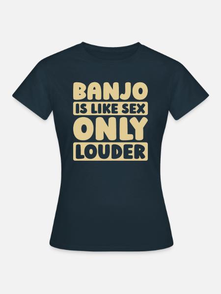 Banjo - Frauen T-Shirt - Navy