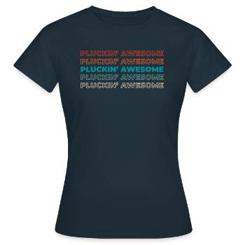 Banjo - Frauen T-Shirt - Navy - Vorne - AI Model Female 172 dark (172cm)