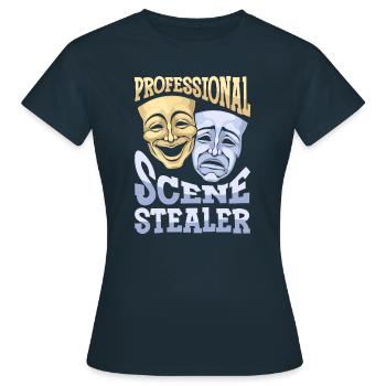Schauspieler - Frauen T-Shirt - Navy - Vorne - AI Model Female 172 dark (172cm)