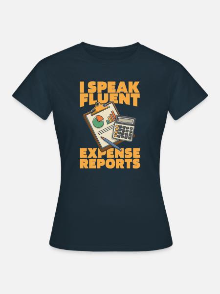 Wirtschaftsprüfer - Frauen T-Shirt - Navy