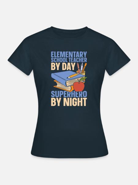 Grundschullehrer - Frauen T-Shirt - Navy