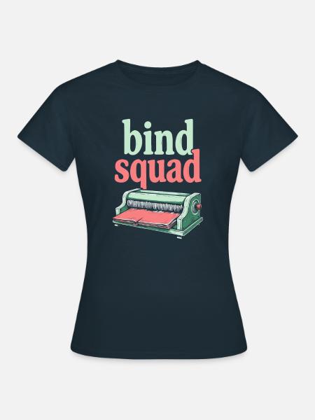 Buchbinder Kader - Frauen T-Shirt - Navy