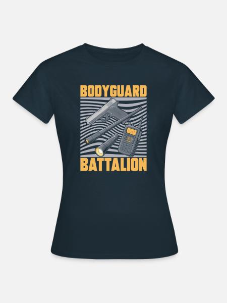 Leibwächter Team - Frauen T-Shirt - Navy