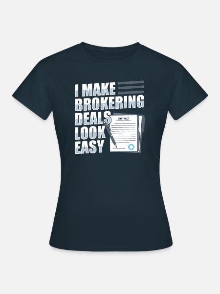 Makler - Frauen T-Shirt - Navy