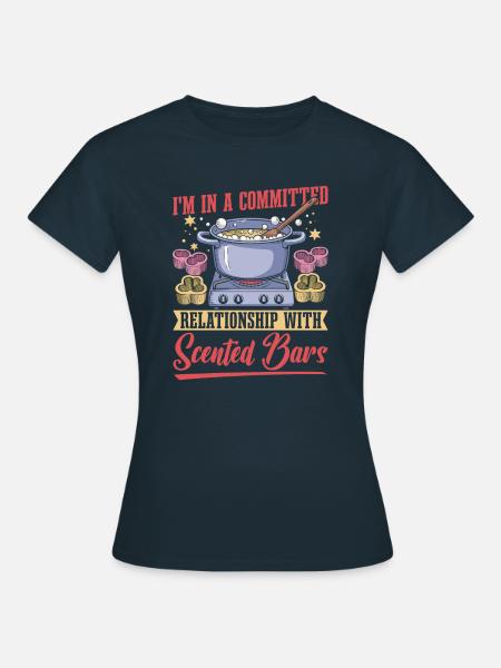Seifen Herstellung - Frauen T-Shirt - Navy