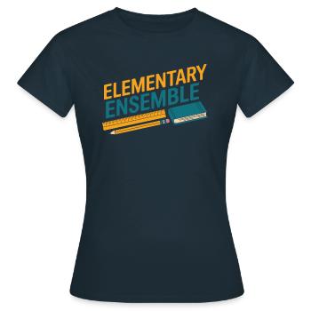 Grundschullehrer Team - Frauen T-Shirt - Navy - Vorne - AI Model Female 172 dark (172cm)