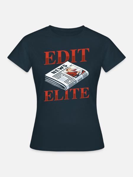 Editor Team - Frauen T-Shirt - Navy