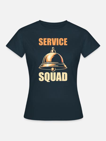 Équipe de conciergerie - T-shirt Femme - marine