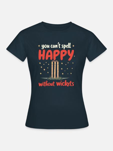 Cricket - Frauen T-Shirt - Navy