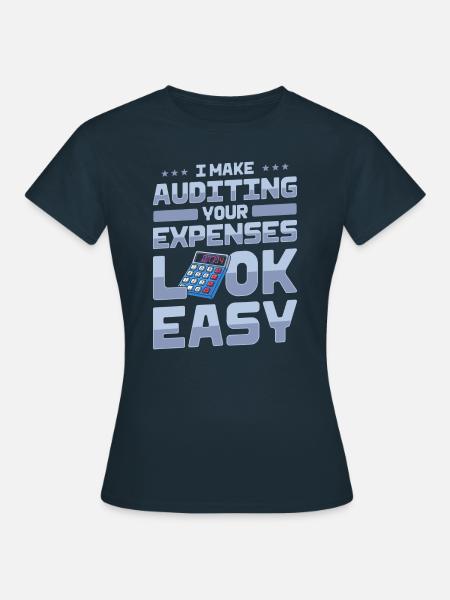 Wirtschaftsprüfer - Frauen T-Shirt - Navy