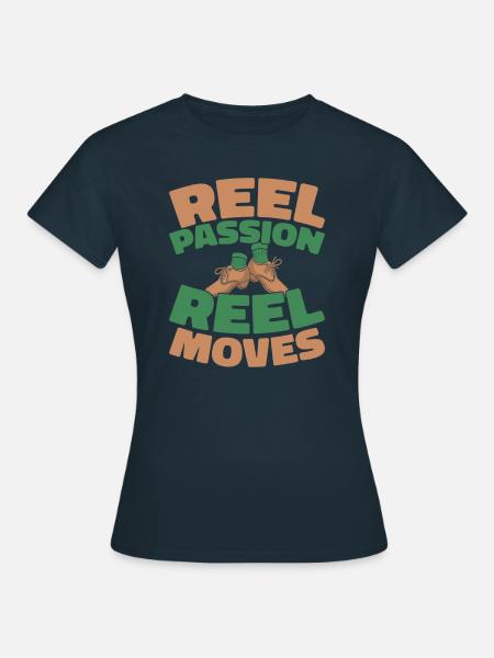 Irish Dance Irischer Tanz - Frauen T-Shirt - Navy