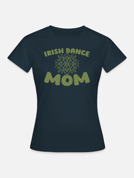 Irish Dance Irischer Tanz - Frauen T-Shirt - Navy