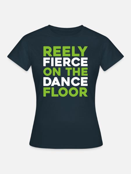 Irish Dance Irischer Tanz - Frauen T-Shirt - Navy
