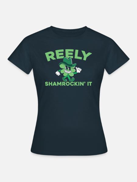 Irish Dance Irischer Tanz - Frauen T-Shirt - Navy