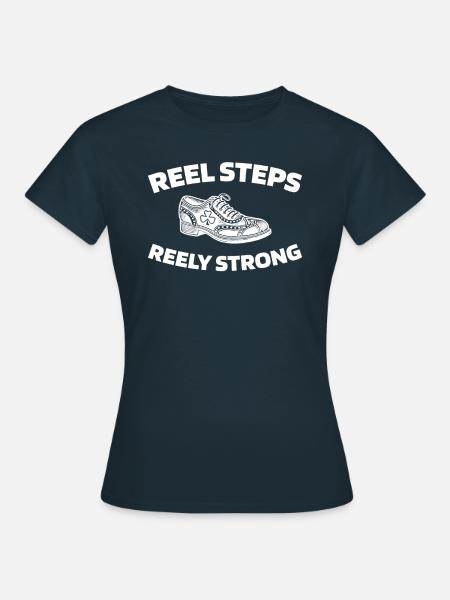 Irish Dance Irischer Tanz - Frauen T-Shirt - Navy