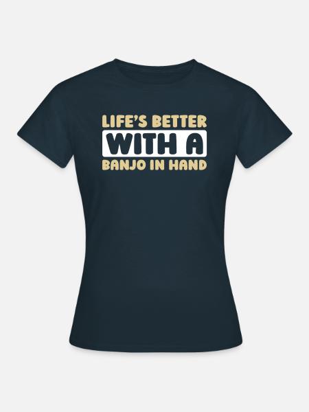 Banjo - Frauen T-Shirt - Navy