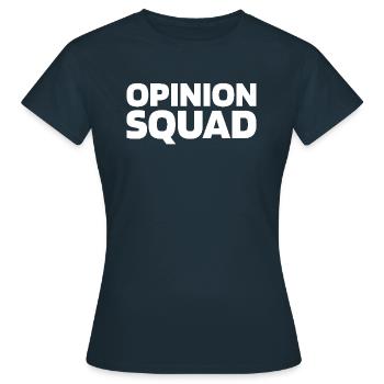 Cadre des travailleurs de la construction - T-shirt Femme - marine - Devant - AI Model Female 172 dark (172cm)