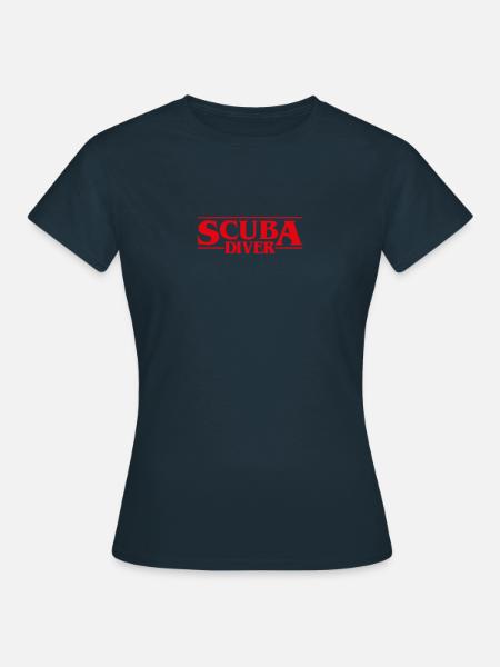 Scuba Diver - Diver - Dive - Women's T-Shirt - navy